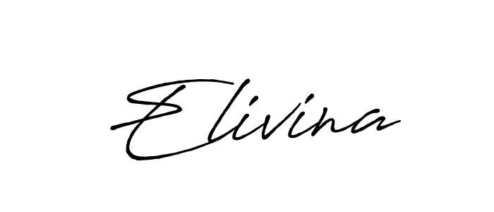 if you are searching for the best signature style for your name Elivina. so please give up your signature search. here we have designed multiple signature styles  using Antro_Vectra_Bolder. Elivina signature style 7 images and pictures png