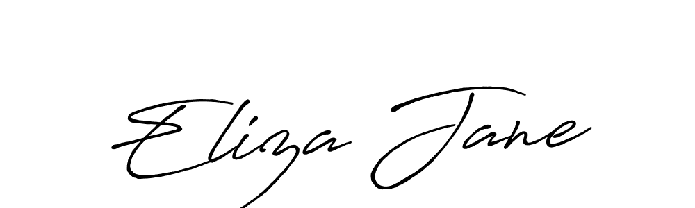 Make a short Eliza Jane signature style. Manage your documents anywhere anytime using Antro_Vectra_Bolder. Create and add eSignatures, submit forms, share and send files easily. Eliza Jane signature style 7 images and pictures png