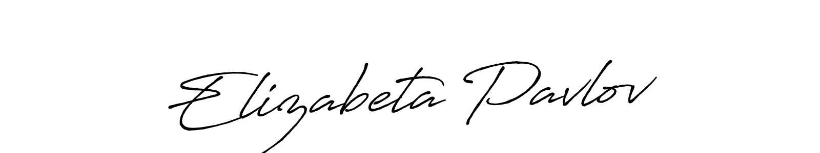 Make a short Elizabeta Pavlov signature style. Manage your documents anywhere anytime using Antro_Vectra_Bolder. Create and add eSignatures, submit forms, share and send files easily. Elizabeta Pavlov signature style 7 images and pictures png