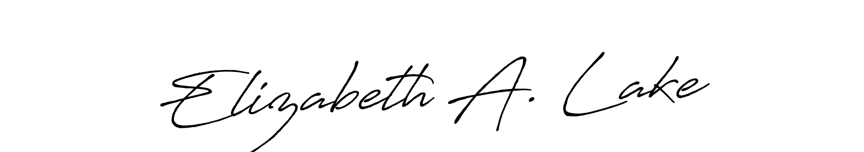 How to Draw Elizabeth A. Lake signature style? Antro_Vectra_Bolder is a latest design signature styles for name Elizabeth A. Lake. Elizabeth A. Lake signature style 7 images and pictures png