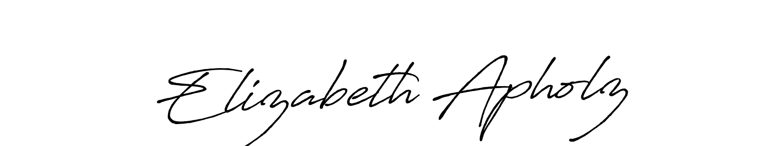 Check out images of Autograph of Elizabeth Apholz name. Actor Elizabeth Apholz Signature Style. Antro_Vectra_Bolder is a professional sign style online. Elizabeth Apholz signature style 7 images and pictures png
