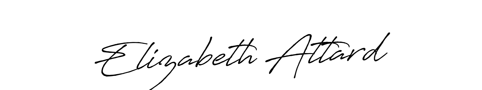 Also You can easily find your signature by using the search form. We will create Elizabeth Attard name handwritten signature images for you free of cost using Antro_Vectra_Bolder sign style. Elizabeth Attard signature style 7 images and pictures png