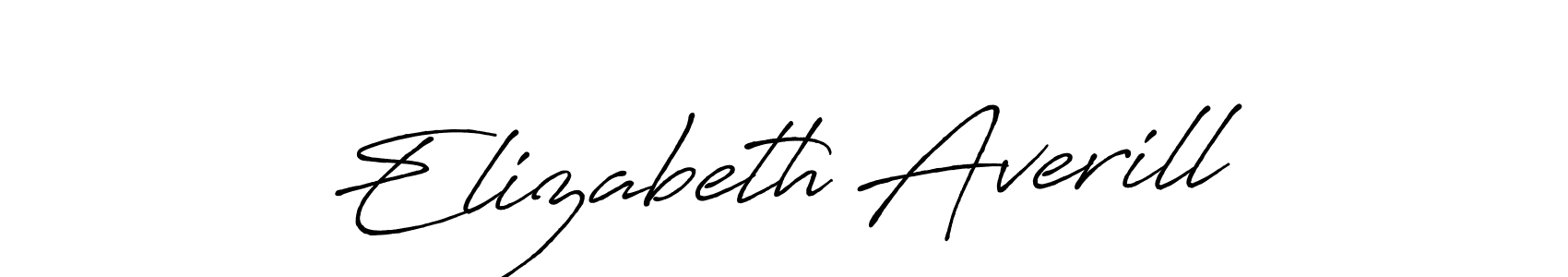 Also You can easily find your signature by using the search form. We will create Elizabeth Averill name handwritten signature images for you free of cost using Antro_Vectra_Bolder sign style. Elizabeth Averill signature style 7 images and pictures png