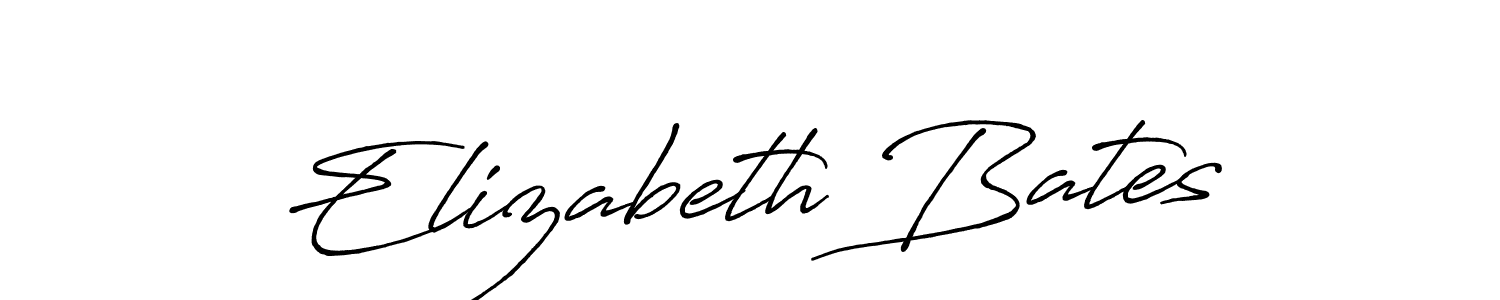 It looks lik you need a new signature style for name Elizabeth Bates. Design unique handwritten (Antro_Vectra_Bolder) signature with our free signature maker in just a few clicks. Elizabeth Bates signature style 7 images and pictures png