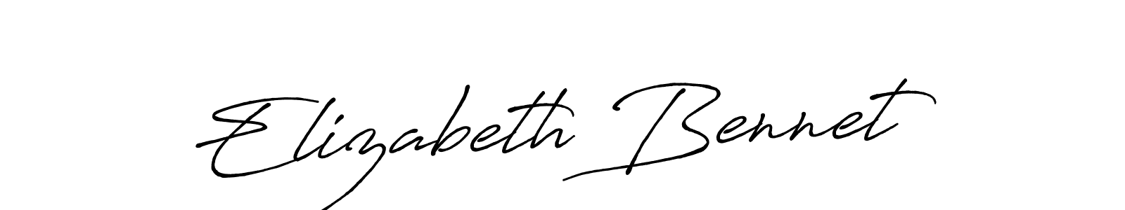 Antro_Vectra_Bolder is a professional signature style that is perfect for those who want to add a touch of class to their signature. It is also a great choice for those who want to make their signature more unique. Get Elizabeth Bennet name to fancy signature for free. Elizabeth Bennet signature style 7 images and pictures png