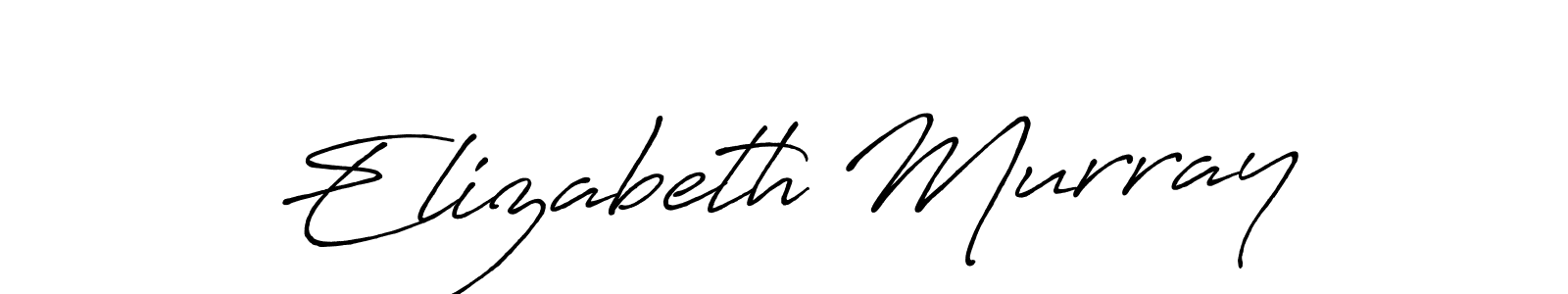 Elizabeth Murray stylish signature style. Best Handwritten Sign (Antro_Vectra_Bolder) for my name. Handwritten Signature Collection Ideas for my name Elizabeth Murray. Elizabeth Murray signature style 7 images and pictures png