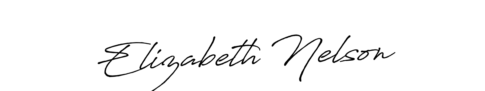 Also we have Elizabeth Nelson name is the best signature style. Create professional handwritten signature collection using Antro_Vectra_Bolder autograph style. Elizabeth Nelson signature style 7 images and pictures png