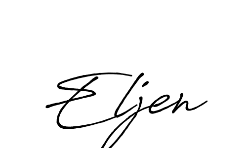 Make a beautiful signature design for name Eljen. Use this online signature maker to create a handwritten signature for free. Eljen signature style 7 images and pictures png