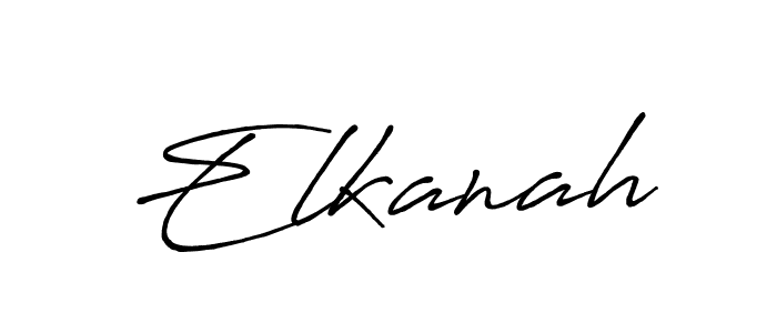 Design your own signature with our free online signature maker. With this signature software, you can create a handwritten (Antro_Vectra_Bolder) signature for name Elkanah. Elkanah signature style 7 images and pictures png