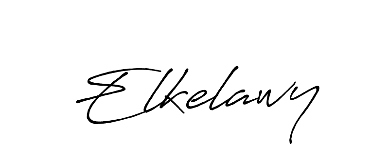 How to make Elkelawy name signature. Use Antro_Vectra_Bolder style for creating short signs online. This is the latest handwritten sign. Elkelawy signature style 7 images and pictures png