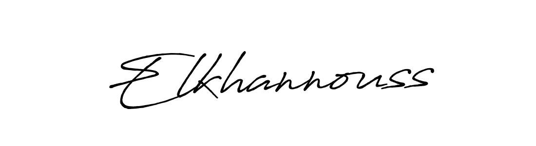 How to make Elkhannouss signature? Antro_Vectra_Bolder is a professional autograph style. Create handwritten signature for Elkhannouss name. Elkhannouss signature style 7 images and pictures png