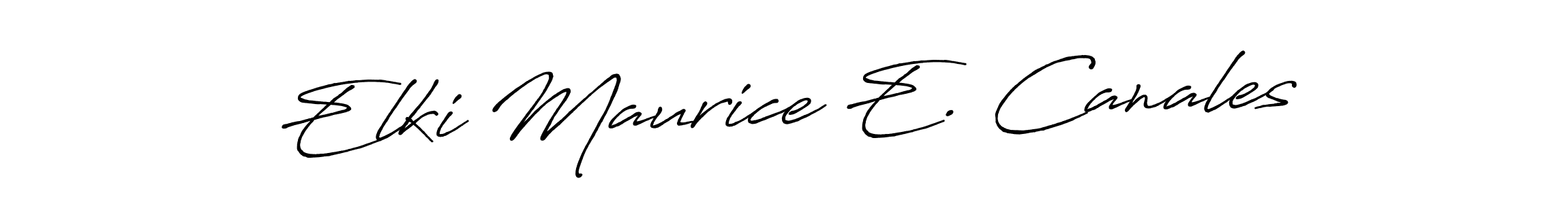 Similarly Antro_Vectra_Bolder is the best handwritten signature design. Signature creator online .You can use it as an online autograph creator for name Elki Maurice E. Canales. Elki Maurice E. Canales signature style 7 images and pictures png