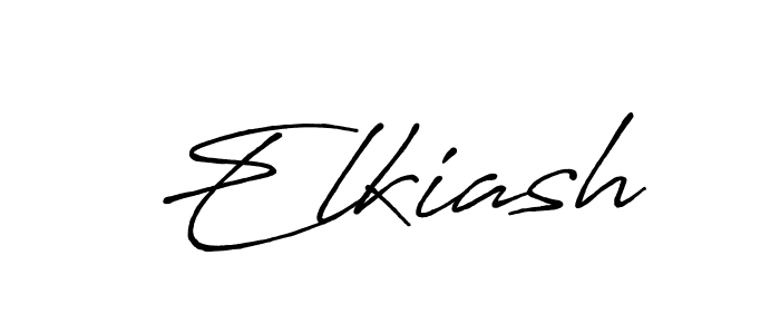 The best way (Antro_Vectra_Bolder) to make a short signature is to pick only two or three words in your name. The name Elkiash include a total of six letters. For converting this name. Elkiash signature style 7 images and pictures png