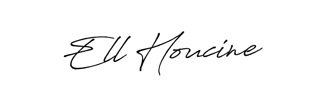 Here are the top 10 professional signature styles for the name Ell Houcine. These are the best autograph styles you can use for your name. Ell Houcine signature style 7 images and pictures png
