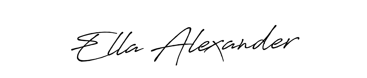 Here are the top 10 professional signature styles for the name Ella Alexander. These are the best autograph styles you can use for your name. Ella Alexander signature style 7 images and pictures png