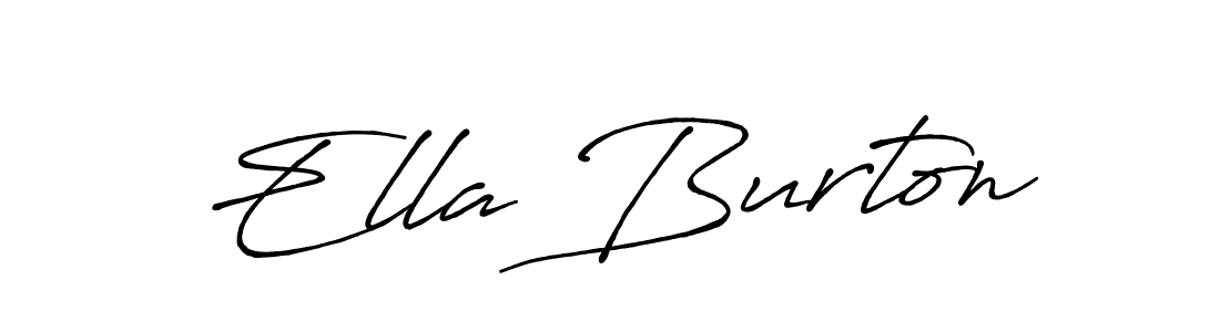 Once you've used our free online signature maker to create your best signature Antro_Vectra_Bolder style, it's time to enjoy all of the benefits that Ella Burton name signing documents. Ella Burton signature style 7 images and pictures png