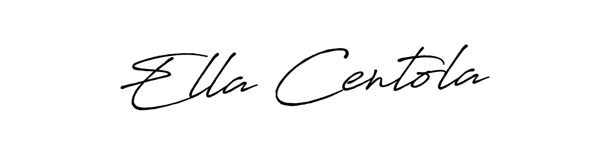 It looks lik you need a new signature style for name Ella Centola. Design unique handwritten (Antro_Vectra_Bolder) signature with our free signature maker in just a few clicks. Ella Centola signature style 7 images and pictures png