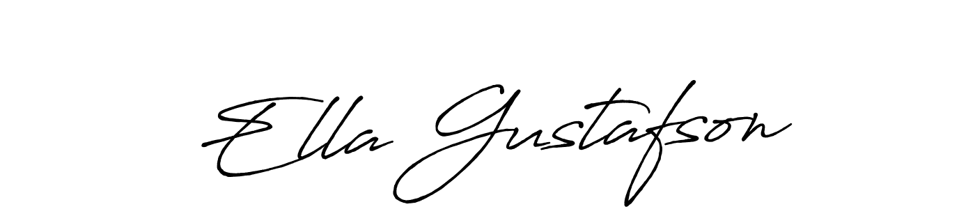 Best and Professional Signature Style for Ella Gustafson. Antro_Vectra_Bolder Best Signature Style Collection. Ella Gustafson signature style 7 images and pictures png