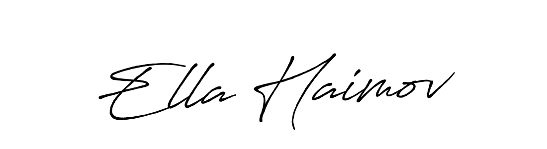 You can use this online signature creator to create a handwritten signature for the name Ella Haimov. This is the best online autograph maker. Ella Haimov signature style 7 images and pictures png