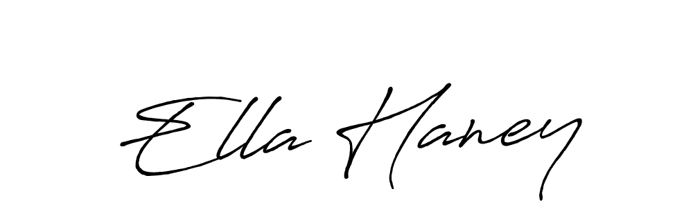 Make a beautiful signature design for name Ella Haney. With this signature (Antro_Vectra_Bolder) style, you can create a handwritten signature for free. Ella Haney signature style 7 images and pictures png