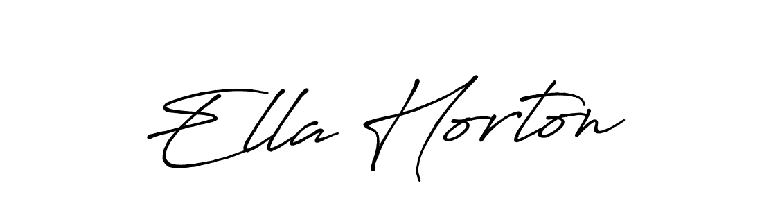 Once you've used our free online signature maker to create your best signature Antro_Vectra_Bolder style, it's time to enjoy all of the benefits that Ella Horton name signing documents. Ella Horton signature style 7 images and pictures png