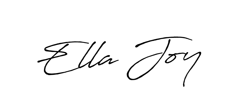 You should practise on your own different ways (Antro_Vectra_Bolder) to write your name (Ella Joy) in signature. don't let someone else do it for you. Ella Joy signature style 7 images and pictures png