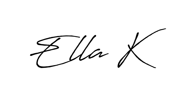 You can use this online signature creator to create a handwritten signature for the name Ella K. This is the best online autograph maker. Ella K signature style 7 images and pictures png