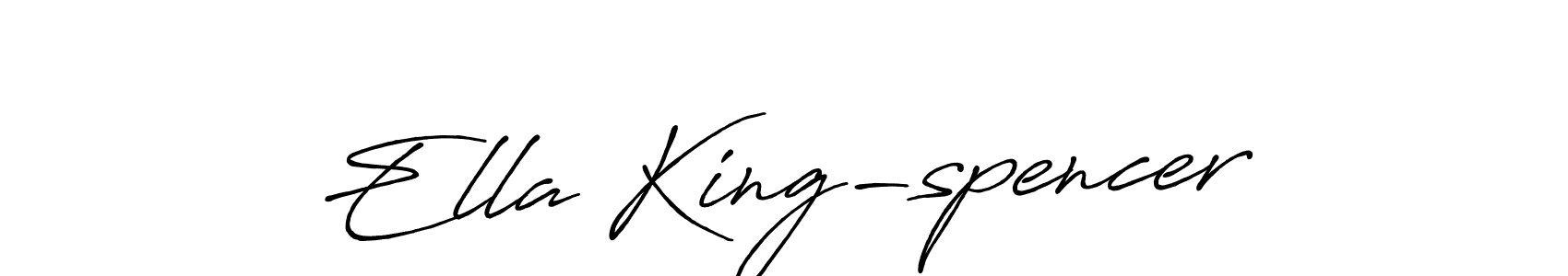 Here are the top 10 professional signature styles for the name Ella King-spencer. These are the best autograph styles you can use for your name. Ella King-spencer signature style 7 images and pictures png