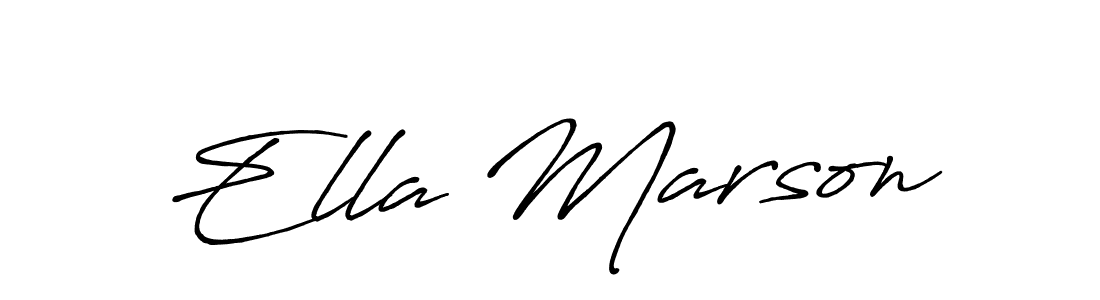 Make a short Ella Marson signature style. Manage your documents anywhere anytime using Antro_Vectra_Bolder. Create and add eSignatures, submit forms, share and send files easily. Ella Marson signature style 7 images and pictures png