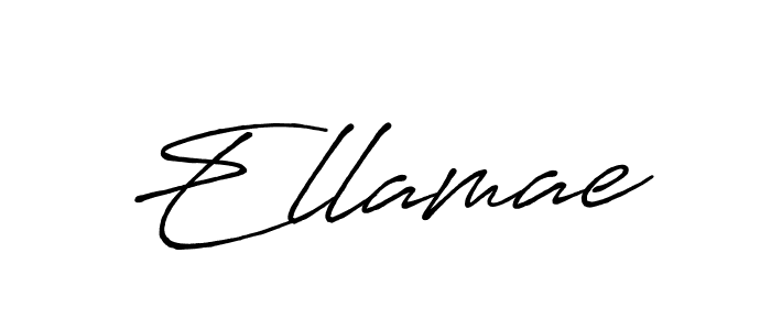 Create a beautiful signature design for name Ellamae. With this signature (Antro_Vectra_Bolder) fonts, you can make a handwritten signature for free. Ellamae signature style 7 images and pictures png