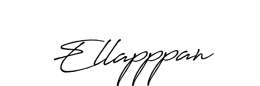 Use a signature maker to create a handwritten signature online. With this signature software, you can design (Antro_Vectra_Bolder) your own signature for name Ellapppan. Ellapppan signature style 7 images and pictures png