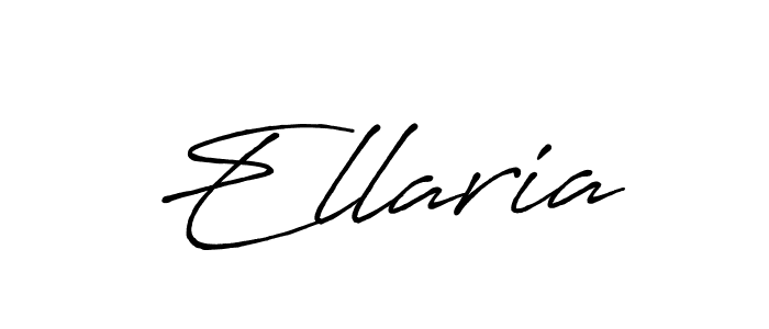 Use a signature maker to create a handwritten signature online. With this signature software, you can design (Antro_Vectra_Bolder) your own signature for name Ellaria. Ellaria signature style 7 images and pictures png