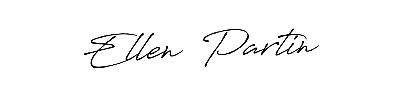 Use a signature maker to create a handwritten signature online. With this signature software, you can design (Antro_Vectra_Bolder) your own signature for name Ellen  Partin. Ellen  Partin signature style 7 images and pictures png