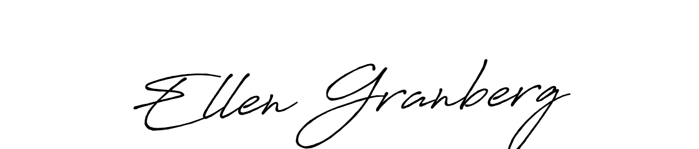 How to make Ellen Granberg signature? Antro_Vectra_Bolder is a professional autograph style. Create handwritten signature for Ellen Granberg name. Ellen Granberg signature style 7 images and pictures png