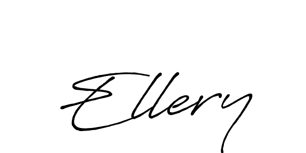 Also You can easily find your signature by using the search form. We will create Ellery name handwritten signature images for you free of cost using Antro_Vectra_Bolder sign style. Ellery signature style 7 images and pictures png