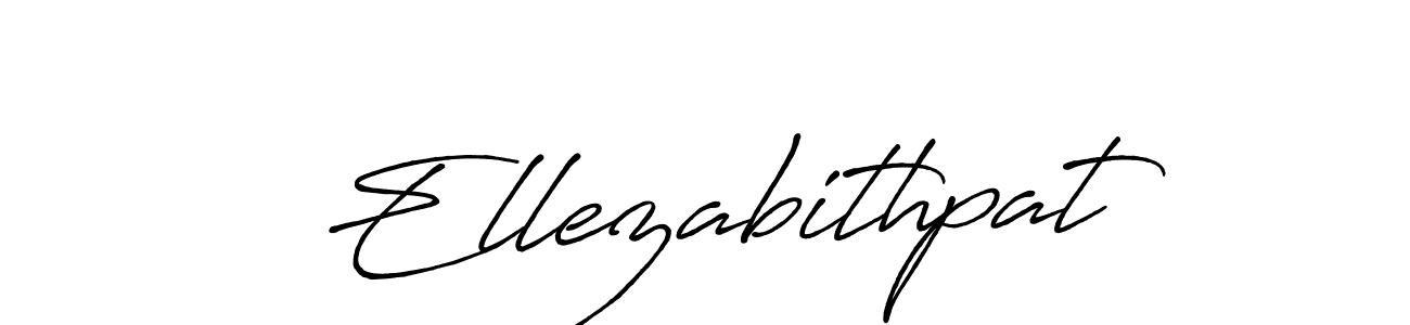 How to make Ellezabithpat signature? Antro_Vectra_Bolder is a professional autograph style. Create handwritten signature for Ellezabithpat name. Ellezabithpat signature style 7 images and pictures png
