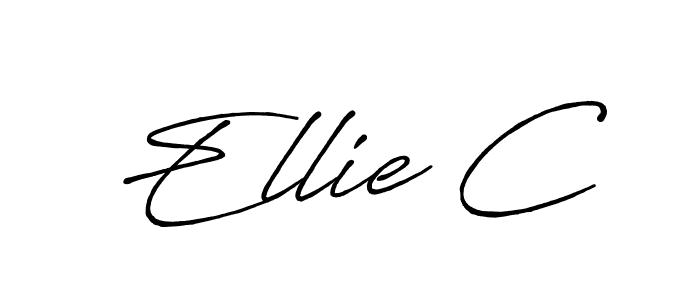 Make a short Ellie C signature style. Manage your documents anywhere anytime using Antro_Vectra_Bolder. Create and add eSignatures, submit forms, share and send files easily. Ellie C signature style 7 images and pictures png