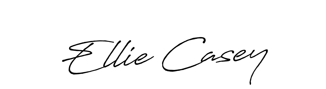 Ellie Casey stylish signature style. Best Handwritten Sign (Antro_Vectra_Bolder) for my name. Handwritten Signature Collection Ideas for my name Ellie Casey. Ellie Casey signature style 7 images and pictures png