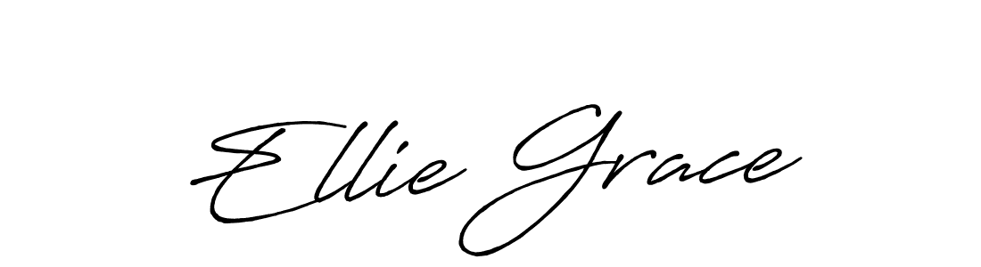 Create a beautiful signature design for name Ellie Grace. With this signature (Antro_Vectra_Bolder) fonts, you can make a handwritten signature for free. Ellie Grace signature style 7 images and pictures png