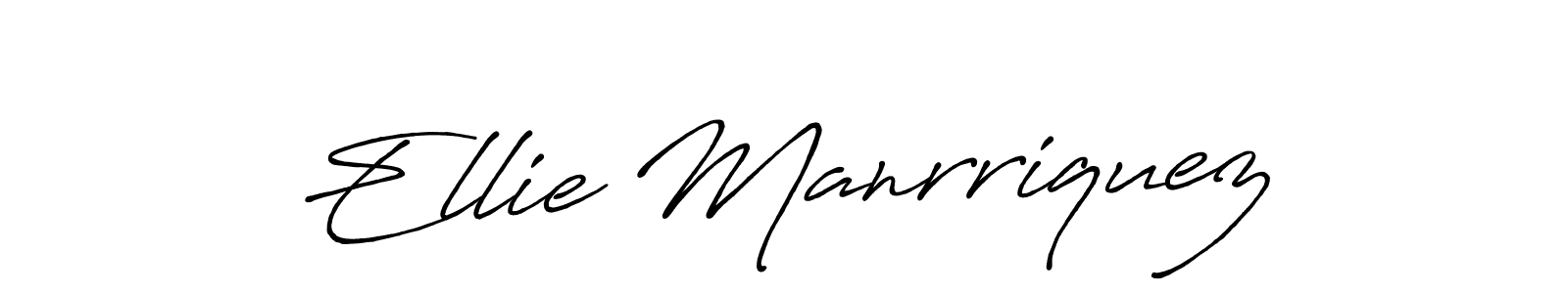 if you are searching for the best signature style for your name Ellie Manrriquez. so please give up your signature search. here we have designed multiple signature styles  using Antro_Vectra_Bolder. Ellie Manrriquez signature style 7 images and pictures png