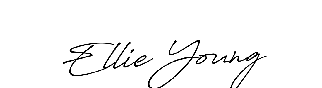 You should practise on your own different ways (Antro_Vectra_Bolder) to write your name (Ellie Young) in signature. don't let someone else do it for you. Ellie Young signature style 7 images and pictures png