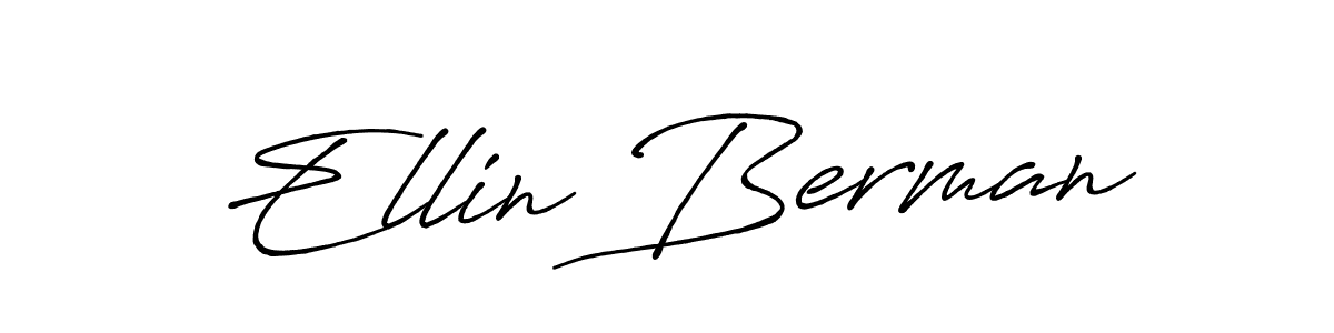 How to Draw Ellin Berman signature style? Antro_Vectra_Bolder is a latest design signature styles for name Ellin Berman. Ellin Berman signature style 7 images and pictures png