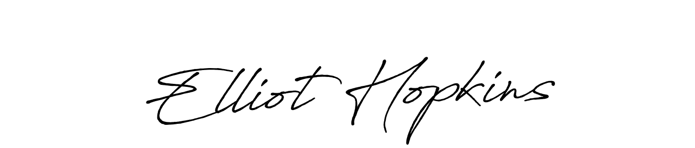 How to make Elliot Hopkins signature? Antro_Vectra_Bolder is a professional autograph style. Create handwritten signature for Elliot Hopkins name. Elliot Hopkins signature style 7 images and pictures png