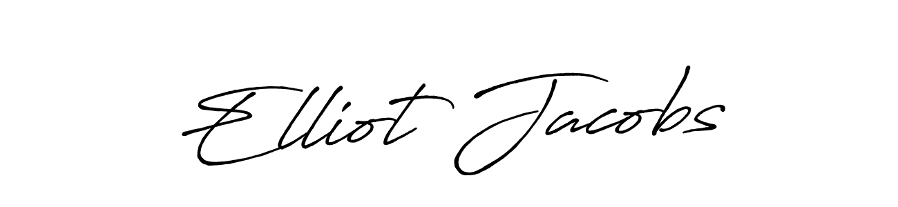 How to Draw Elliot Jacobs signature style? Antro_Vectra_Bolder is a latest design signature styles for name Elliot Jacobs. Elliot Jacobs signature style 7 images and pictures png