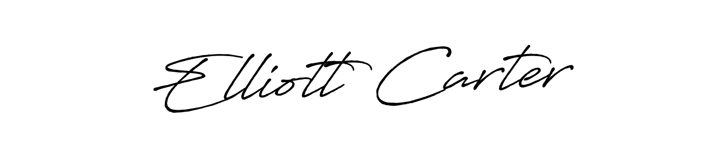 Also we have Elliott Carter name is the best signature style. Create professional handwritten signature collection using Antro_Vectra_Bolder autograph style. Elliott Carter signature style 7 images and pictures png
