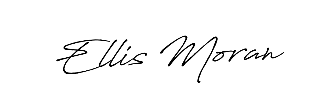 Also You can easily find your signature by using the search form. We will create Ellis Moran name handwritten signature images for you free of cost using Antro_Vectra_Bolder sign style. Ellis Moran signature style 7 images and pictures png