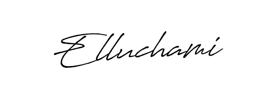 Make a beautiful signature design for name Elluchami. Use this online signature maker to create a handwritten signature for free. Elluchami signature style 7 images and pictures png