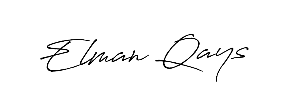 Once you've used our free online signature maker to create your best signature Antro_Vectra_Bolder style, it's time to enjoy all of the benefits that Elman Qays name signing documents. Elman Qays signature style 7 images and pictures png