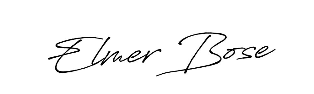 How to Draw Elmer Bose signature style? Antro_Vectra_Bolder is a latest design signature styles for name Elmer Bose. Elmer Bose signature style 7 images and pictures png
