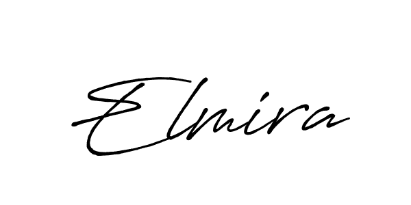 Elmira stylish signature style. Best Handwritten Sign (Antro_Vectra_Bolder) for my name. Handwritten Signature Collection Ideas for my name Elmira. Elmira signature style 7 images and pictures png